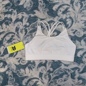 brand new white sports bra/bralette